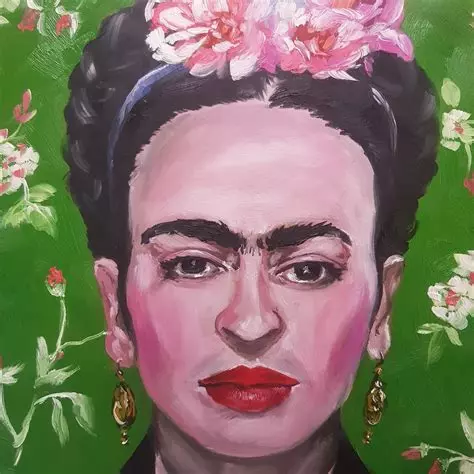 Foto de la pintura Frida Kahlo