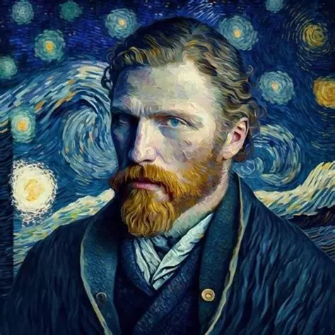 Foto de la pintura Vincent van Gogh