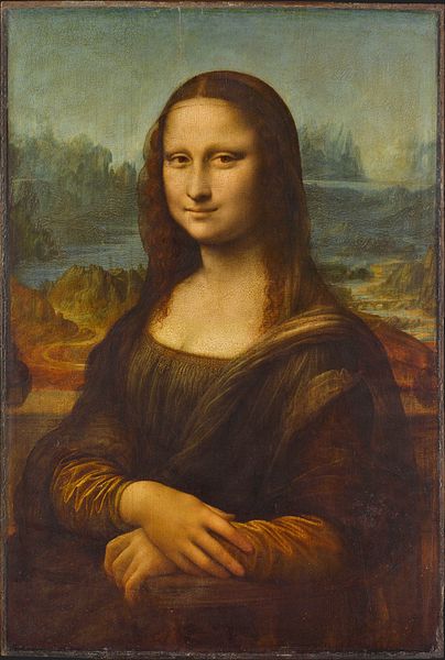 Foto de la pintura Mona Lisa